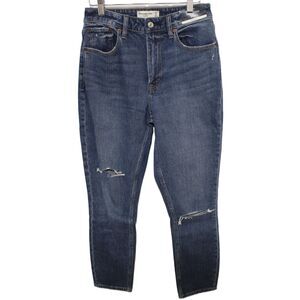 Womens Abercrombie & Fitch Curve Love The Skinny High Rise Fit Jeans Size 27 NWT